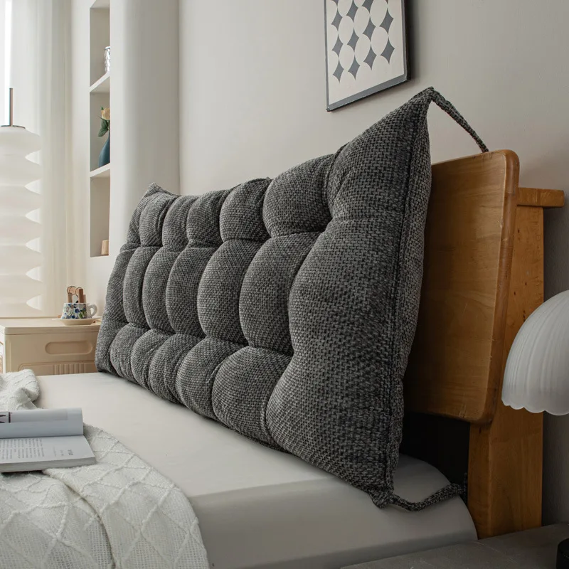 Solid Color Headboard Bolster  - огляд і ціна Headboard Cushion Backrest Tatami