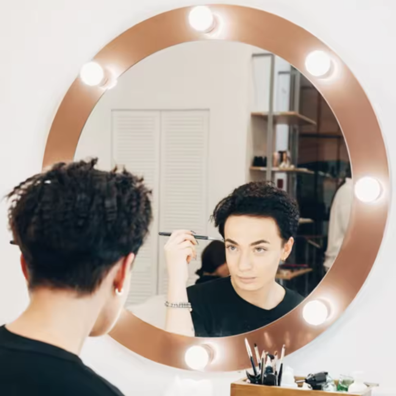 Hollywood Makeup Vanity Lamp D - огляд і ціна Dressing Table Vanity With Lighted Mirror