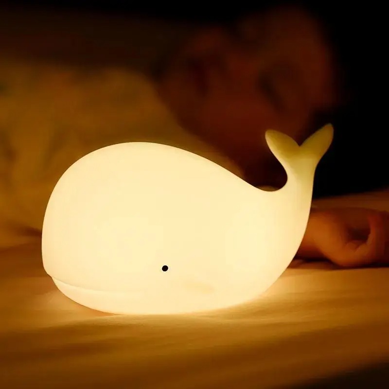 LED Night Light Cute Whale Car - огляд і ціна Floating Nightstand With Led Light