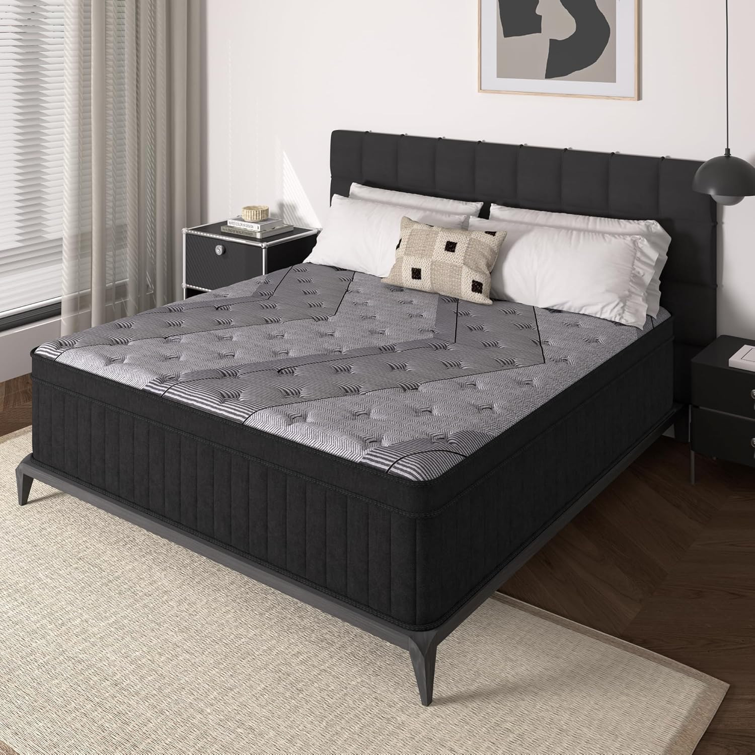 Queen Size Mattress, 12 Inch H - огляд і ціна Memory Foam Mattress In A Box Queen