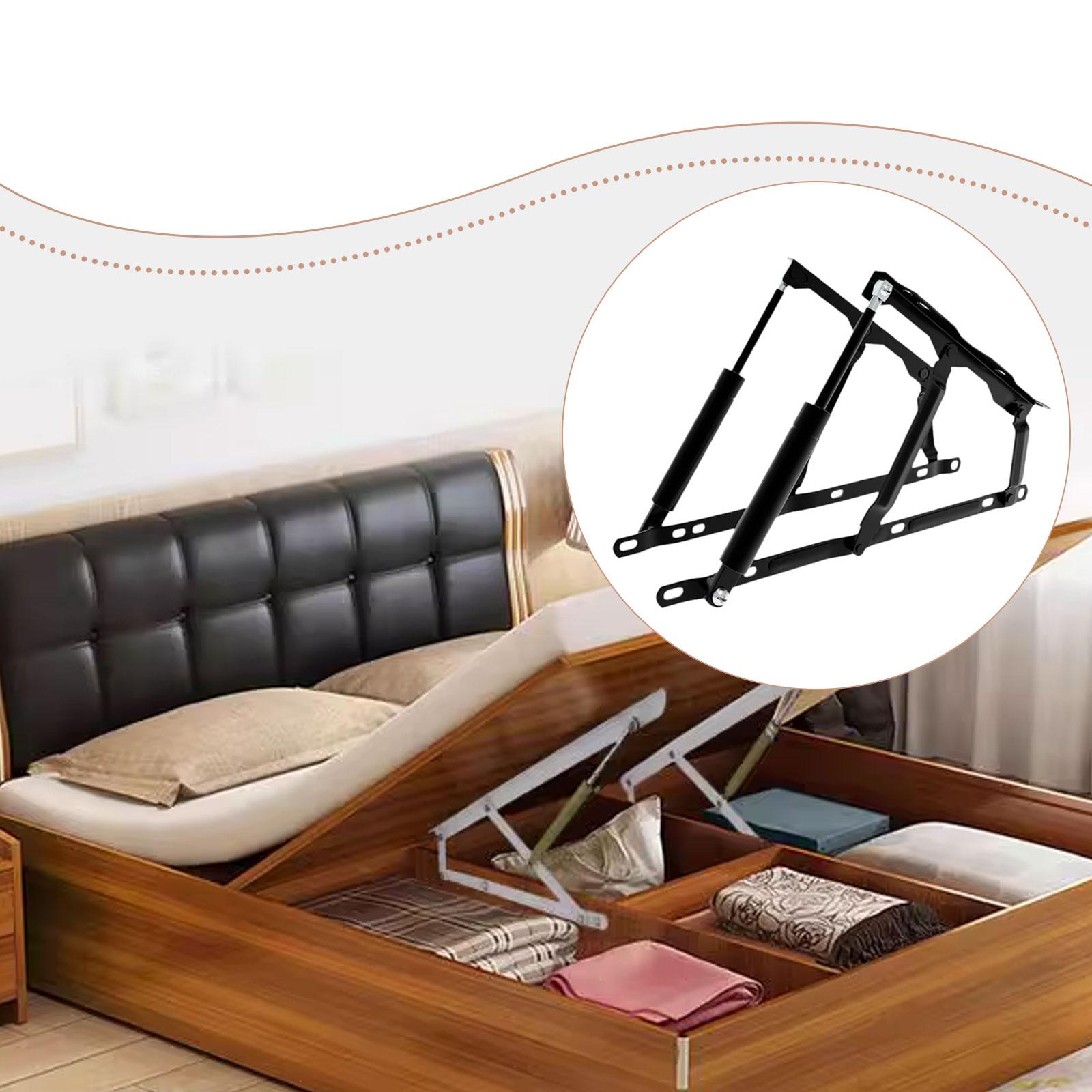 2Pcs Bed Lift Mechanism Hydrau - огляд і ціна Gas Lift Storage Bed Hydraulic