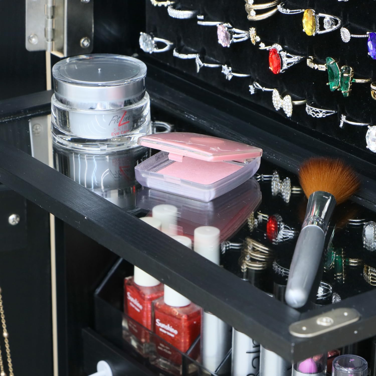 Full Length Standing Jewelry C - огляд і ціна Full Length Mirror Jewelry Armoire
