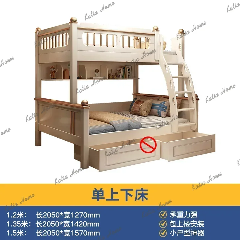 135x190cm Wood Mattress Bunk B - огляд і ціна King Size Bed Frame With Storage Drawers