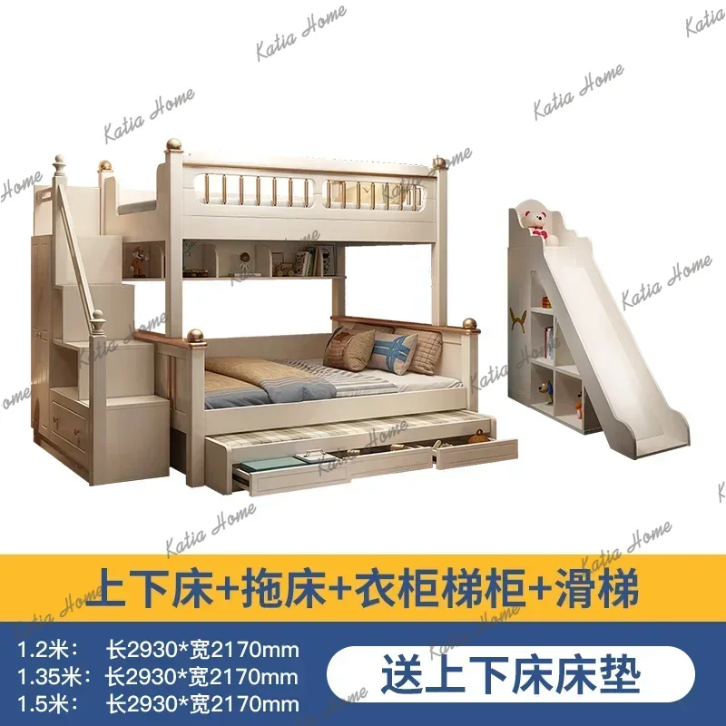 135x190cm Wood Mattress Bunk B - огляд і ціна King Size Bed Frame With Storage Drawers