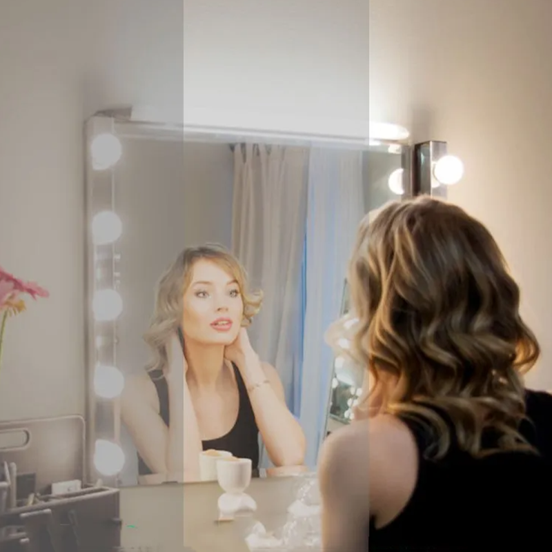Dimmable LED Mirror Light Deta - огляд і ціна Dressing Table Vanity With Lighted Mirror