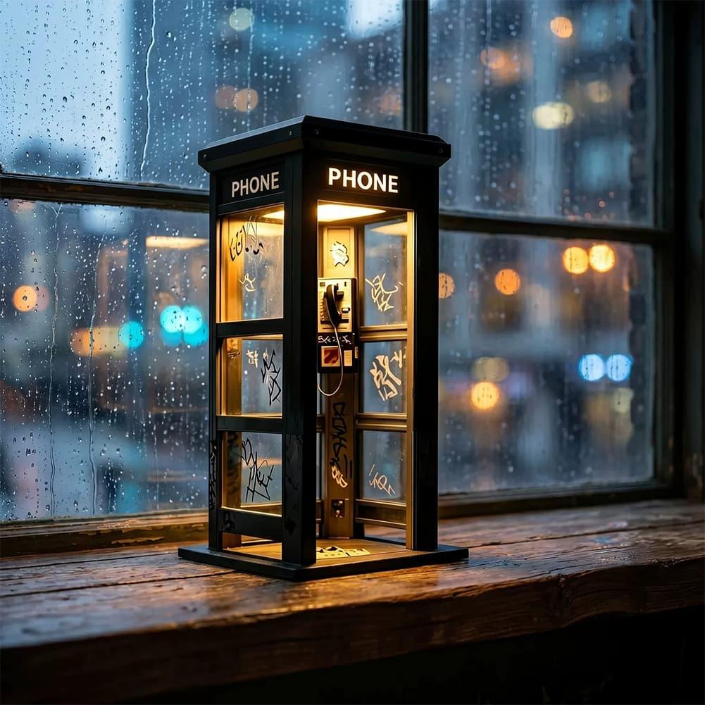 Retro Graffiti Phone Booth Tab - огляд і ціна Bedroom Furniture