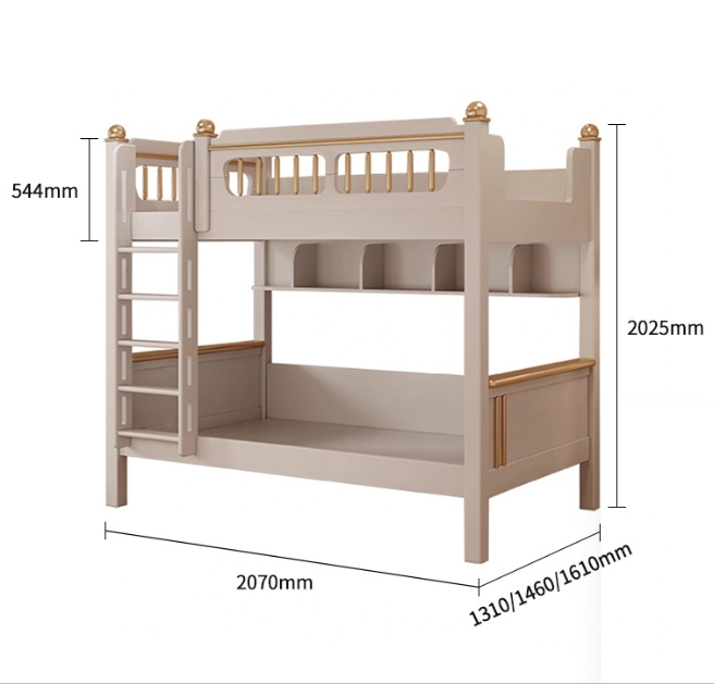 ！@Kids Bedroom Furniture Solid - огляд і ціна Bunk Bed With Stairs And Slide