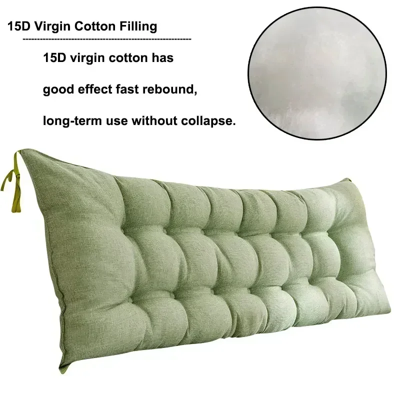 1PC Sofa Long Cushion Headboar - огляд і ціна Headboard Cushion Backrest Tatami