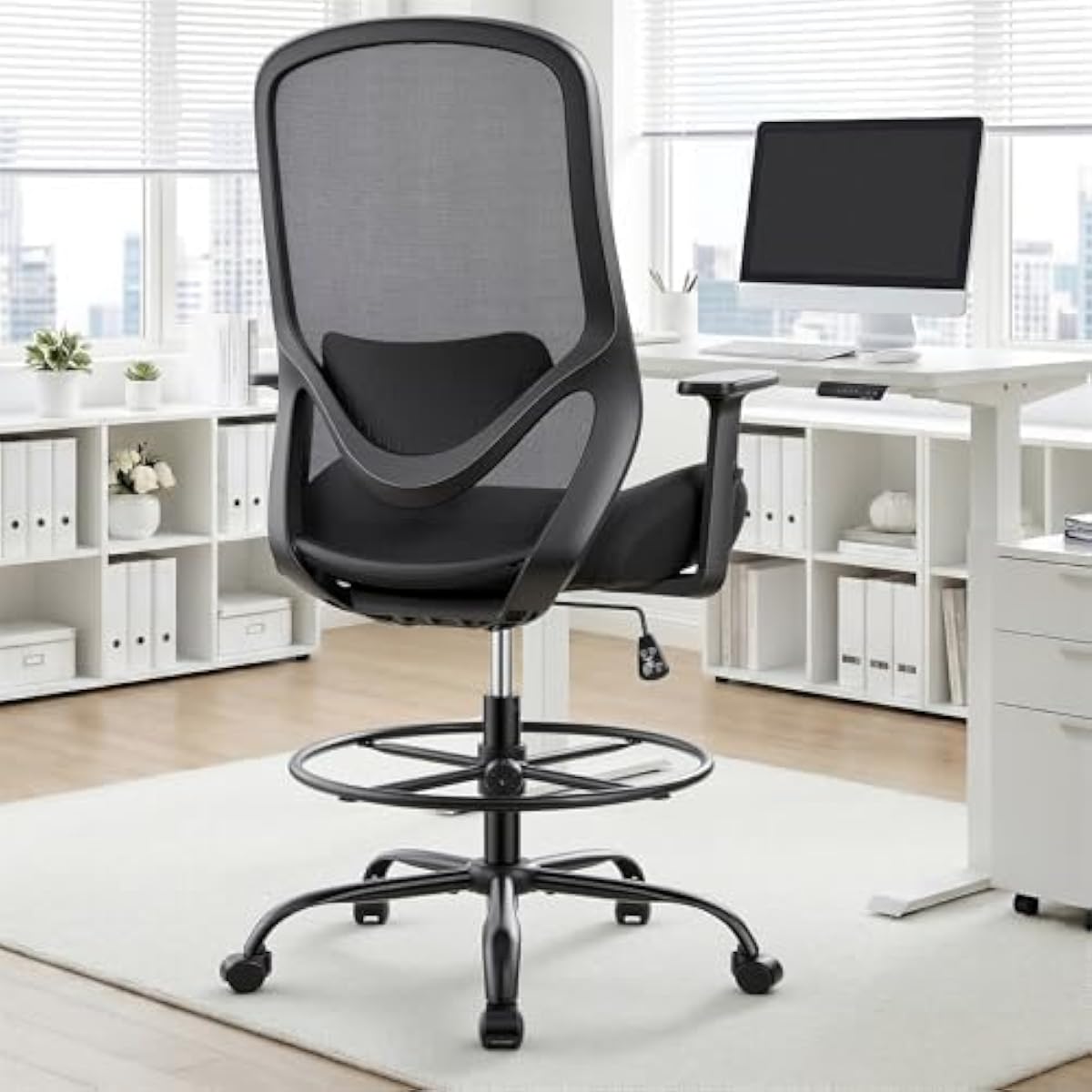 Ergonomic Tall Drafting Chair  - огляд і ціна Chairs