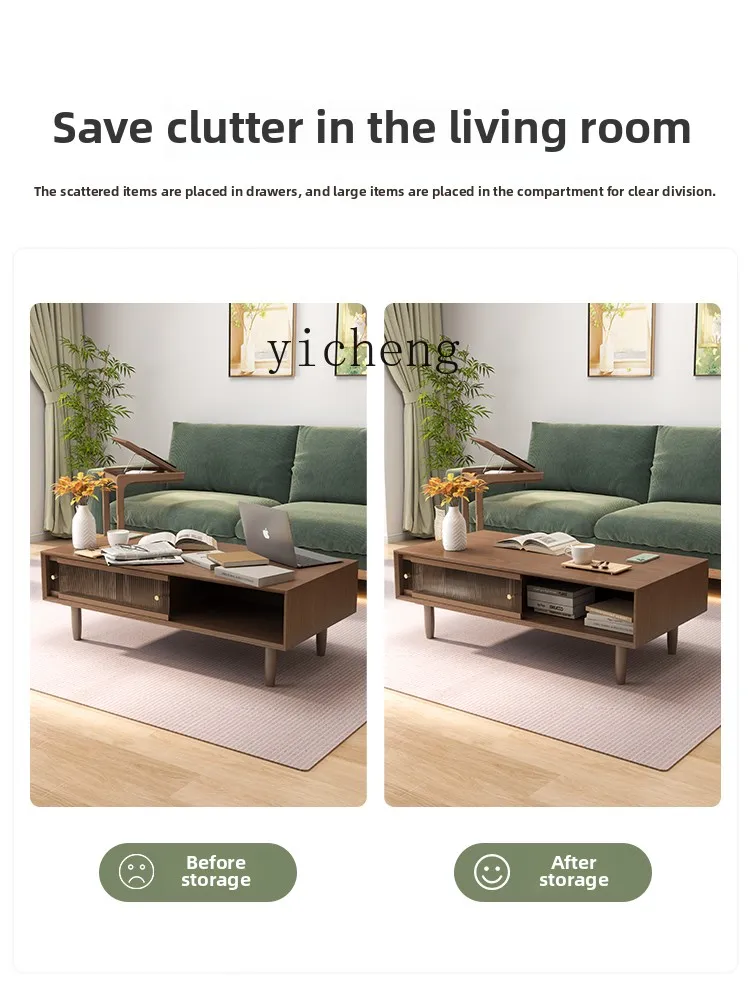 X5-18  solid wood coffee table - огляд і ціна Tables