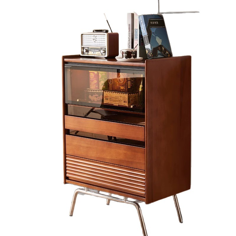Solid wood chest Nordic, retro - огляд і ціна Storage