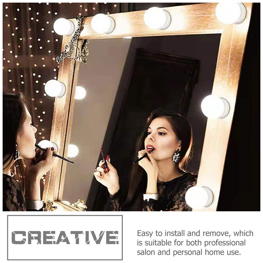 1Set LED Makeup Mirror Front L - огляд і ціна Dressing Table Vanity With Lighted Mirror
