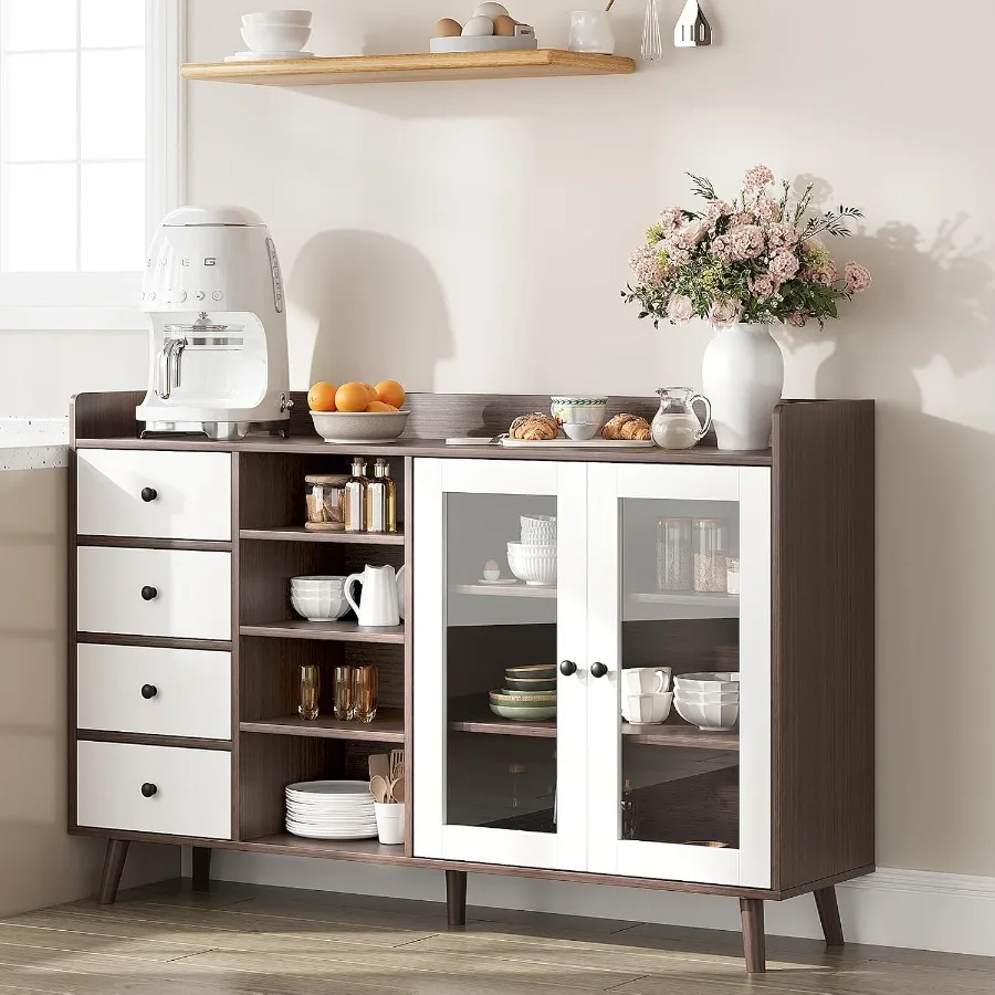 55 Glass Door Sideboard for Li - огляд і ціна Storage