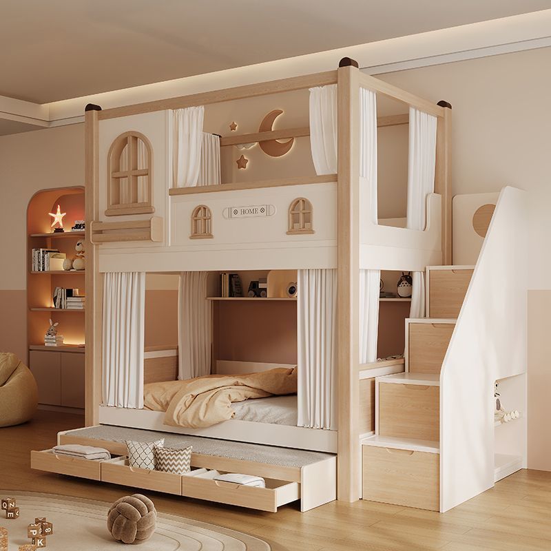 Children's Bunk Bed with Slide - огляд і ціна Bunk Bed With Stairs And Slide