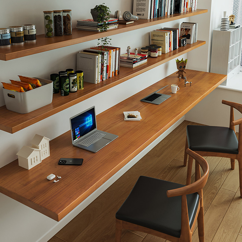 Nordic Solid Wood Desk with Bo - огляд і ціна Bedroom Furniture