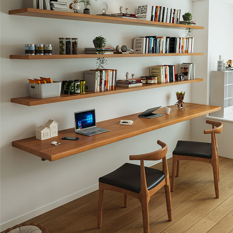 Nordic Solid Wood Desk with Bo - огляд і ціна Bedroom Furniture