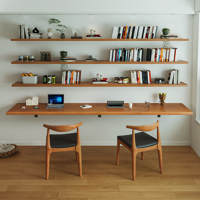 Nordic Solid Wood Desk with Bo - огляд і ціна Bedroom Furniture