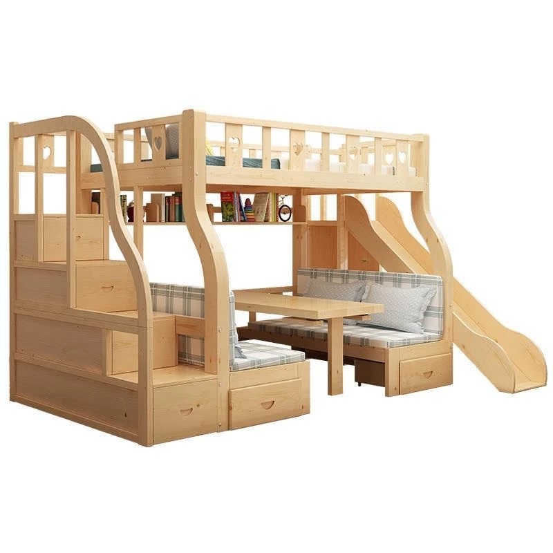 -ForMultifunction Bunk Bed Sol - огляд і ціна Bunk Bed With Stairs And Slide