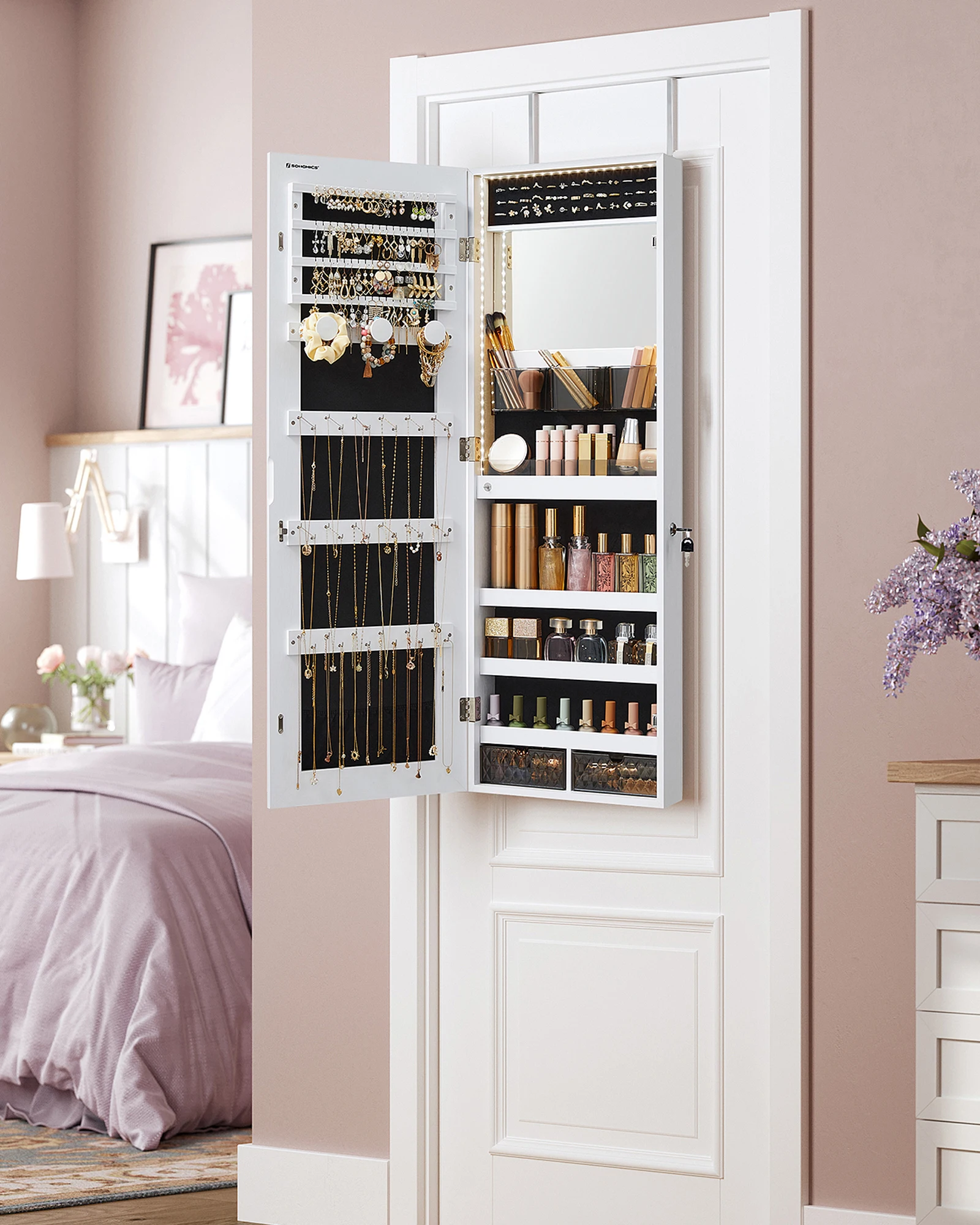 #Multifunctional Jewelry Armoi - огляд і ціна Full Length Mirror Jewelry Armoire