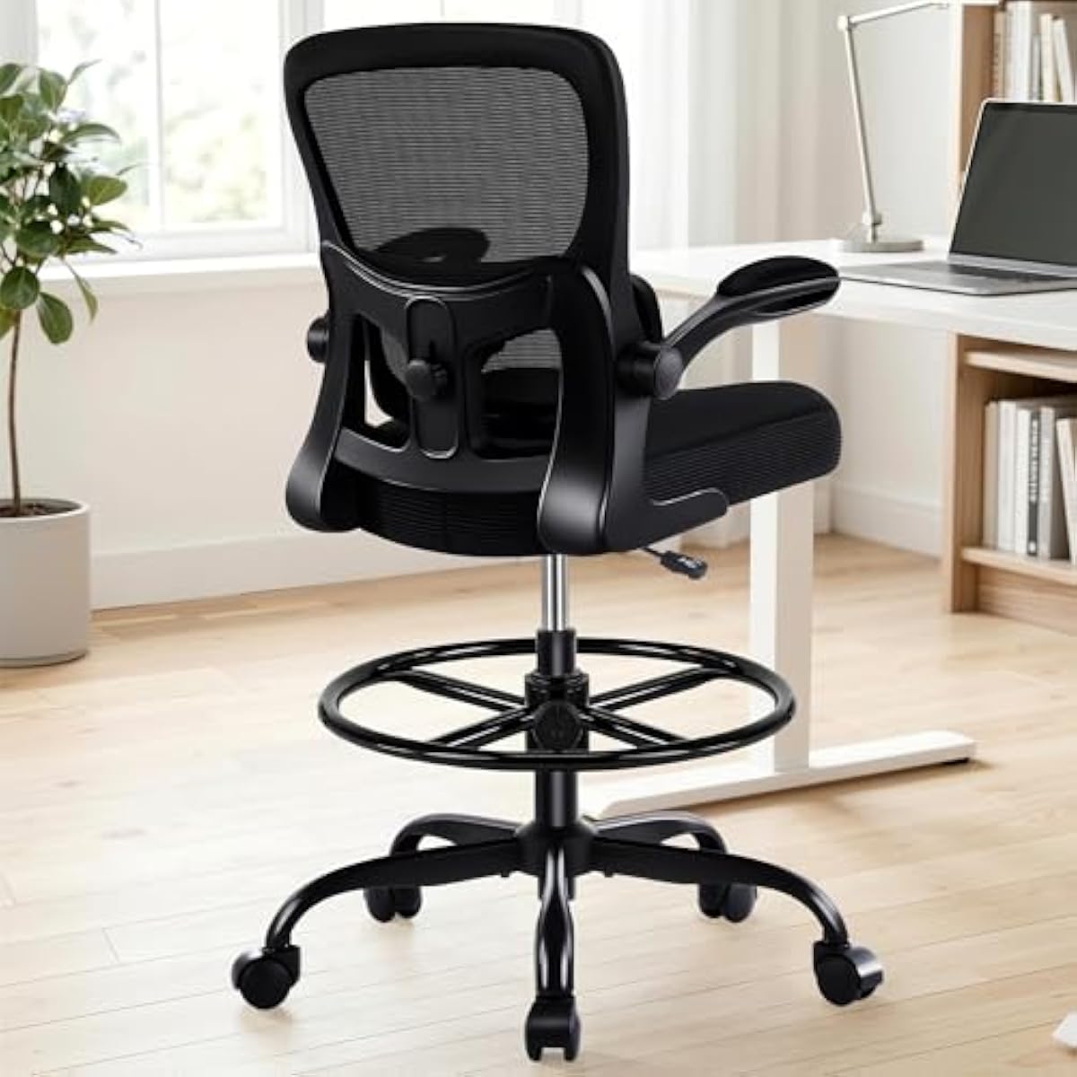 Ergonomic Drafting Chair with  - огляд і ціна Chairs
