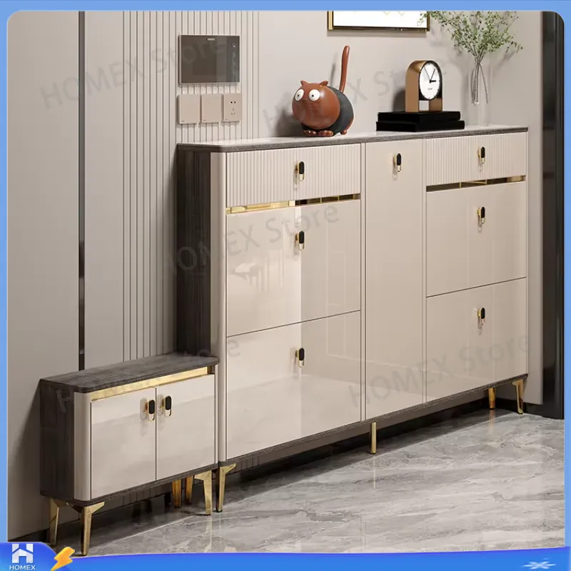 Waterproof Shoe Cabinet with S - огляд і ціна Shoe Rack Cabinet Narrow Entryway