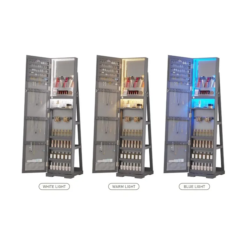 LED Jewelry Armoire with Full  - огляд і ціна Full Length Mirror Jewelry Armoire