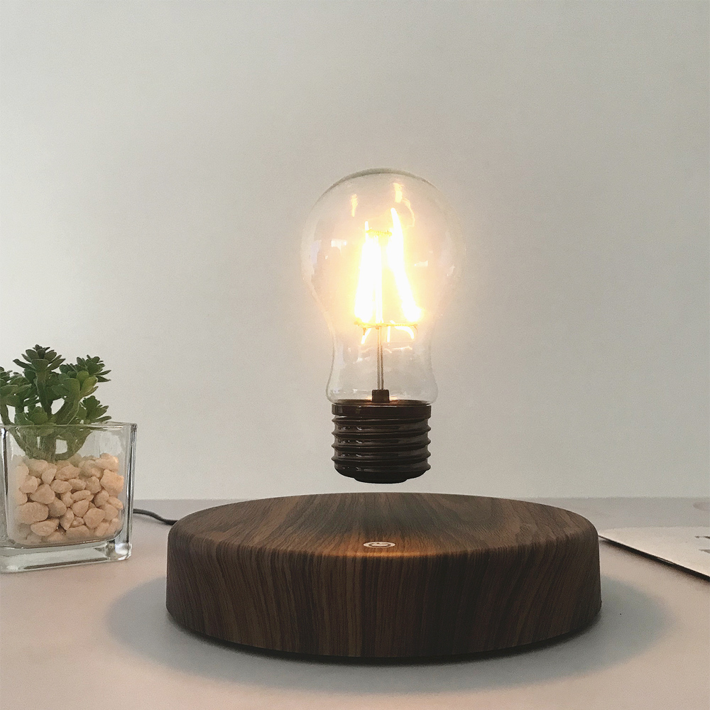 Magnetic Levitation Lamp Creat - огляд і ціна Floating Nightstand With Led Light
