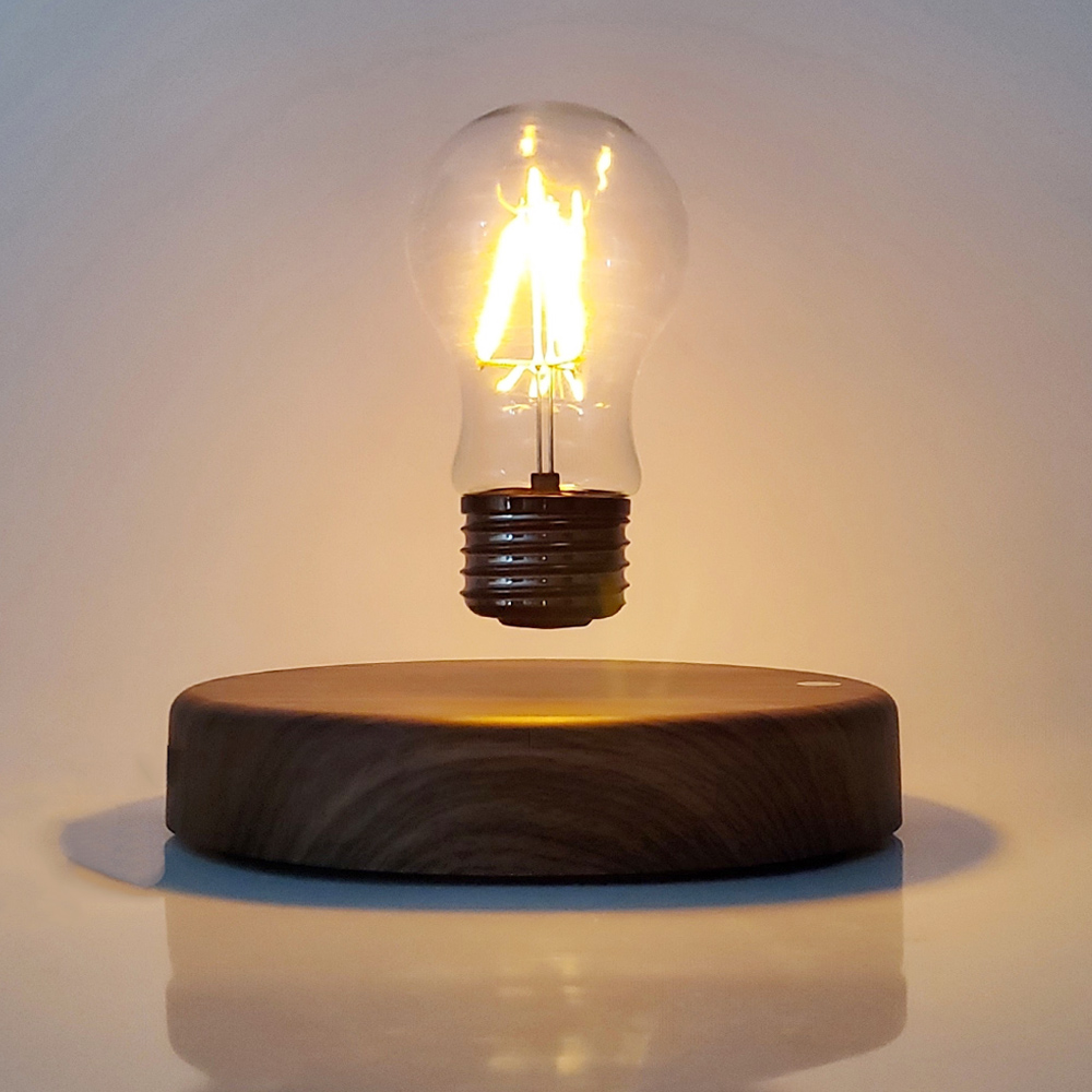 Magnetic Levitation Lamp Creat - огляд і ціна Floating Nightstand With Led Light