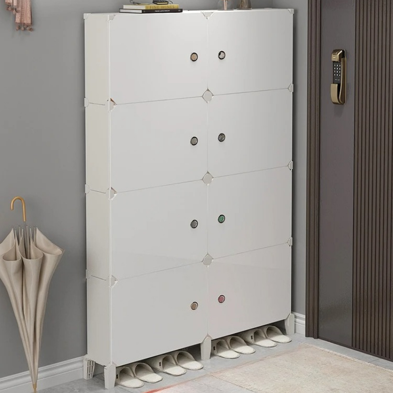 ‌No Drill Over Door Shoe Rack  - огляд і ціна Shoe Rack Cabinet Narrow Entryway
