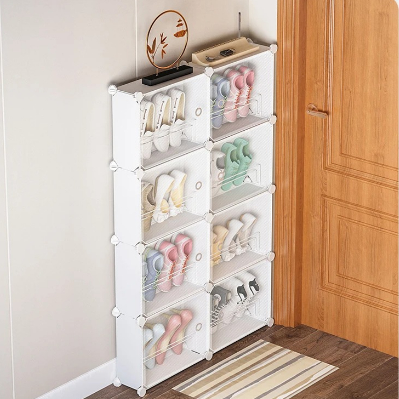 ‌No Drill Over Door Shoe Rack  - огляд і ціна Shoe Rack Cabinet Narrow Entryway