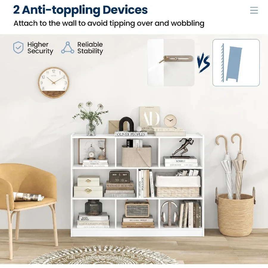 8-Cube Bookcase for living roo - огляд і ціна Storage