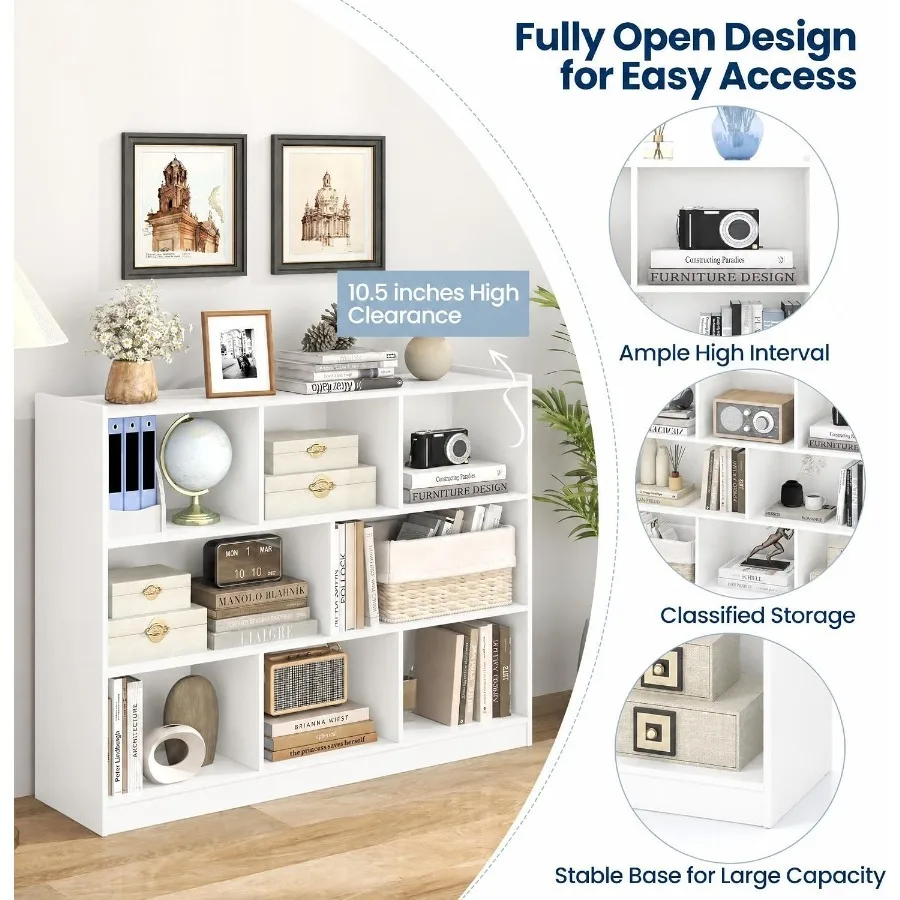 8-Cube Bookcase for living roo - огляд і ціна Storage