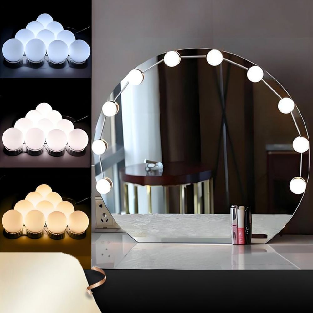 Vanity Mirror Light LED Hollyw - огляд і ціна Dressing Table Vanity With Lighted Mirror