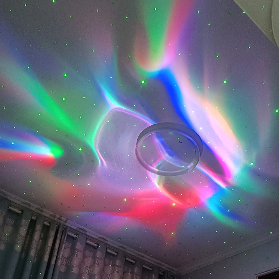 SA204 RGB LED Motive Aurora Pr - огляд і ціна Floating Nightstand With Led Light