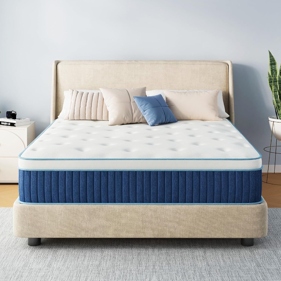 12 Inch Queen Hybrid Mattress  - огляд і ціна Memory Foam Mattress In A Box Queen